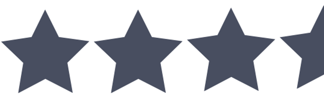 Three and the half stars